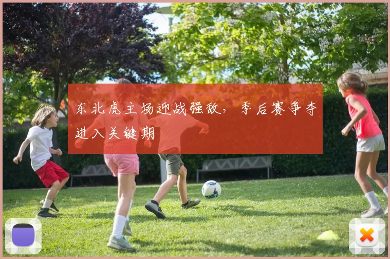 东北虎主场迎战强敌，季后赛争夺进入关键期