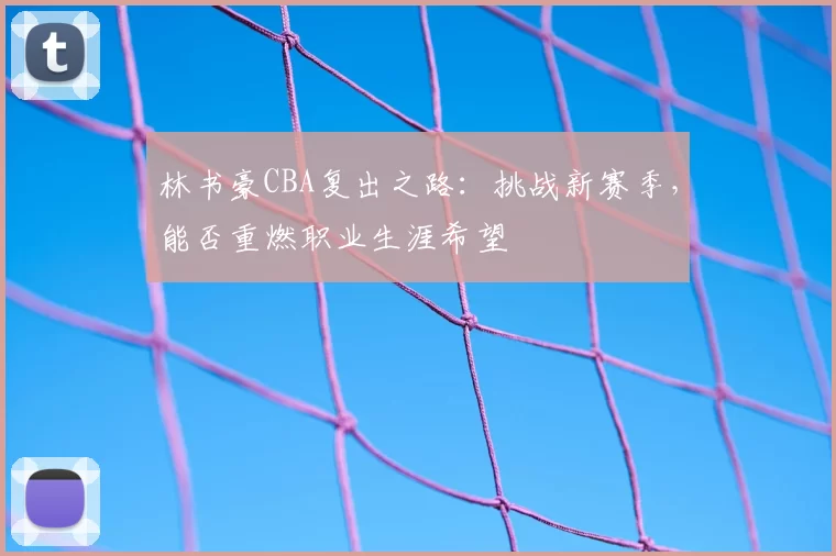 林书豪CBA复出之路:挑战新赛季,能否重燃职业生涯希望