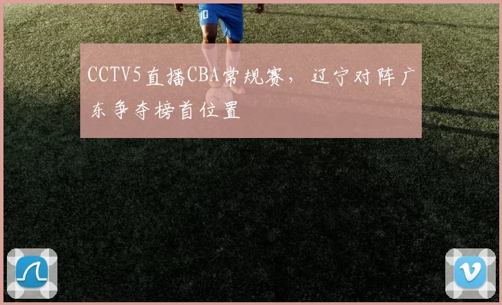 CCTV5直播CBA常规赛，辽宁对阵广东争夺榜首位置