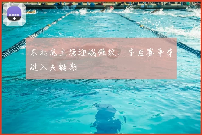 东北虎主场迎战强敌，季后赛争夺进入关键期